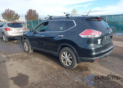 2016 Nissan Rogue Sv from USA, damaged, VIN KNMAT2MV2GP686489